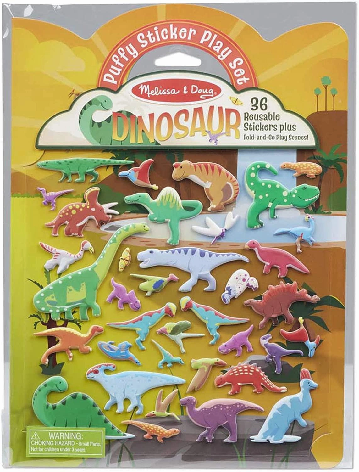 Melissa & Doug Dinosaur Puffy Sticker Play Set Deep Sea Diver