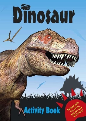 Dinosaur Activity Book - Blue Gallery Art Character Figure