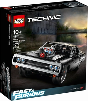 LEGO TECHNIC 42111 Dom's Dodge Charger PVC Toy Display Model