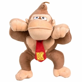 Playful Designs Frightening Decor Mario Bros Donkey Kong Soft Plush Toy 30cm
