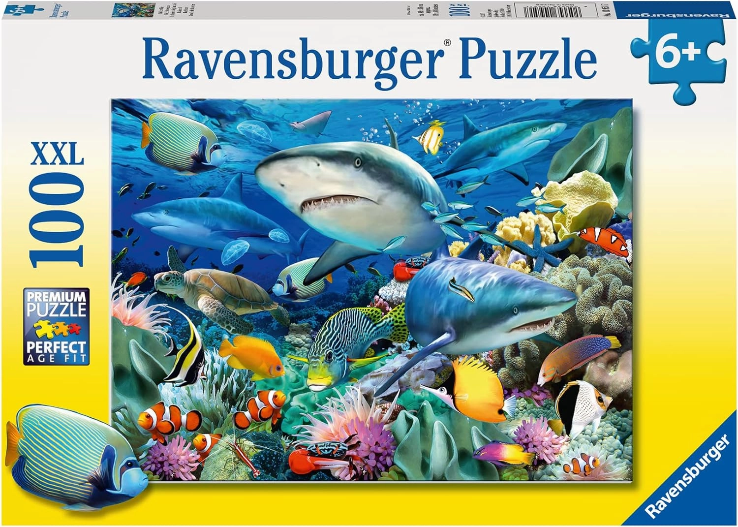 Eerie Supplies Mysterious Ornaments Shark Reef 100pc Puzzle