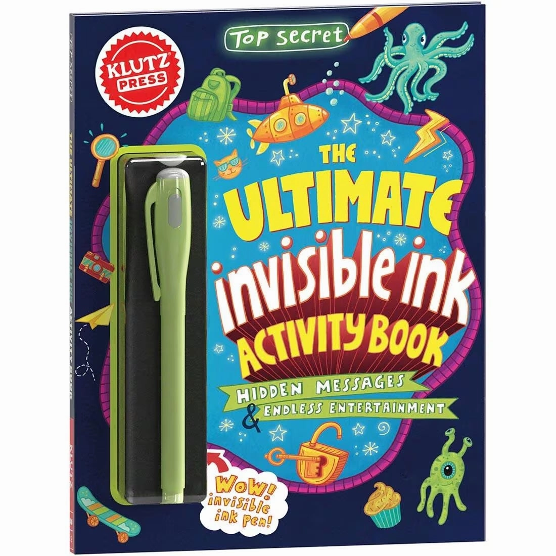 The Ultimate Invisible Ink Activity Book Eerie Crafts