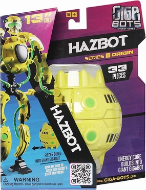 Ocean Creature Hero Replica Giga Bots Energy Core Hazbot Transforms Into 13-Inch Action Figure