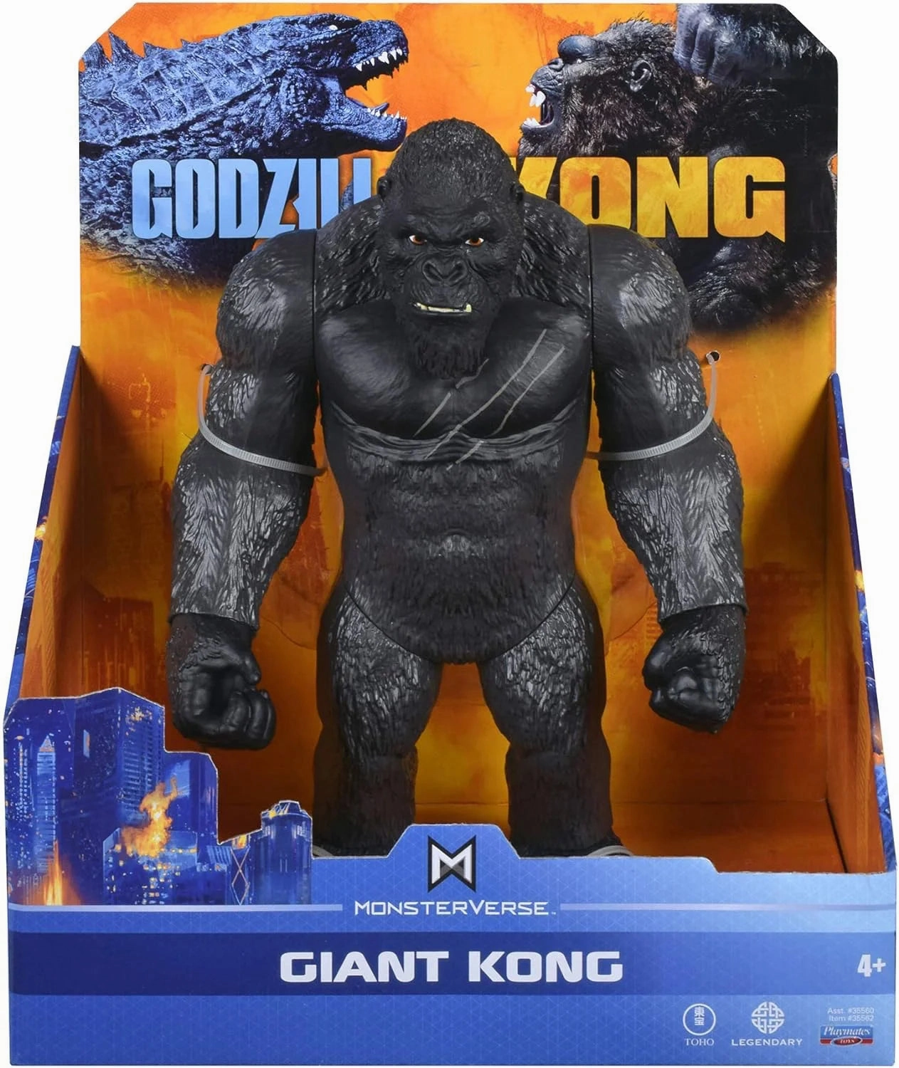Bankruptcy Sale Godzilla vs Kong 6-inch Giant Kong Action Figure