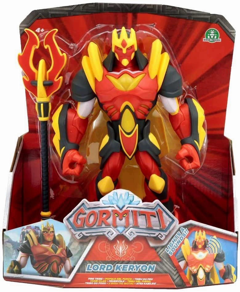 Movie Toy Gormiti GRM03200 Super Deluxe Action Figure-Lord Keryon