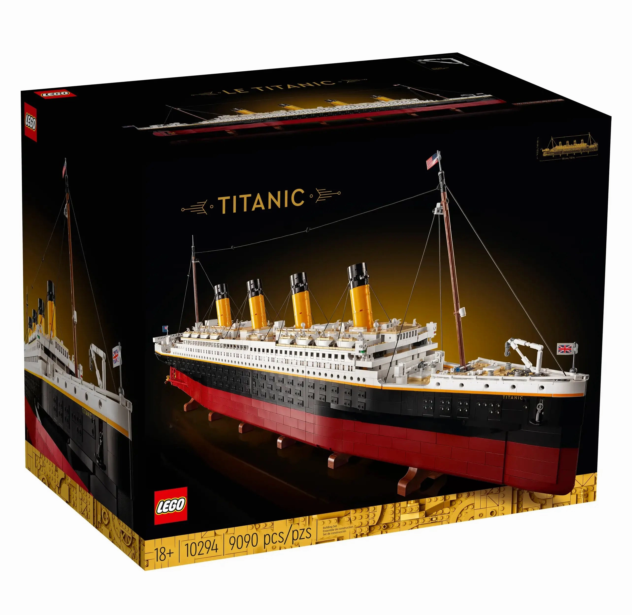 LEGO 10294 CREATOR EXPERT Titanic Collectors Edition for Adults All Season