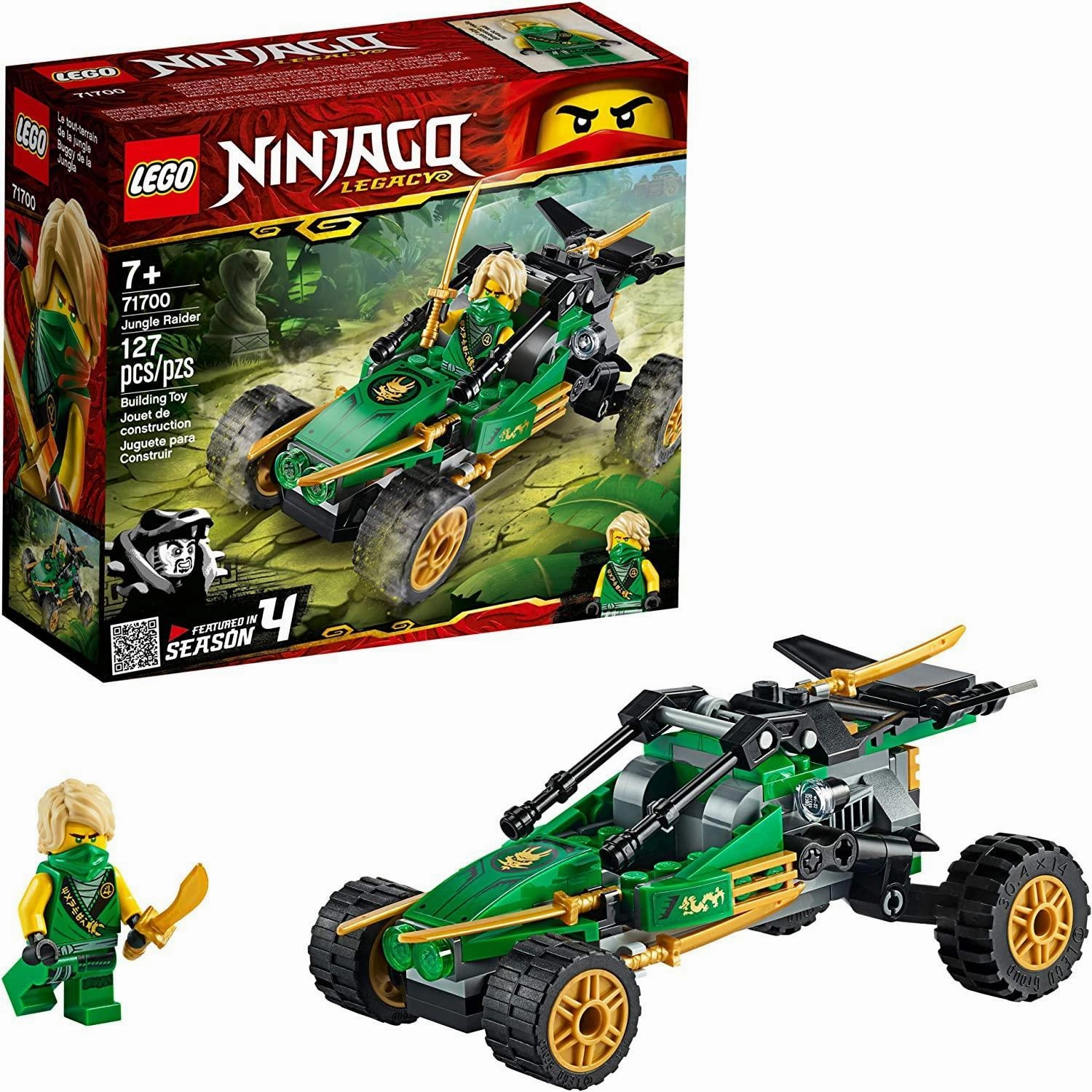 LEGO NINJAGO 71700 Jungle Raider Adventure Character Small Sculpture