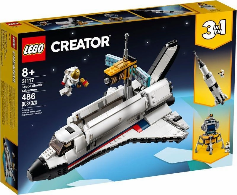 Price Guide LEGO CREATOR 3in1 31117 Space Shuttle Adventure Building Set