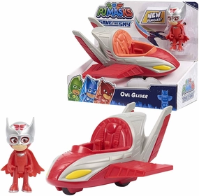 Baroque Figure Streaming Decor PJ Masks Save The Sky Owlette and Owl-Glider Playset
