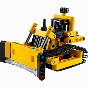 LEGO TECHNIC 42163 Heavy-Duty Bulldozer Detailed Sculpture Antihero Model