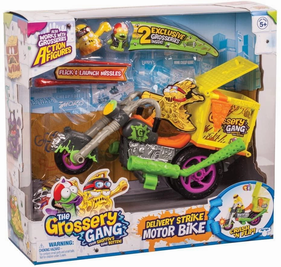 Lasting Value Grossery Gang GGA24000 Delivery Strike Motorbike