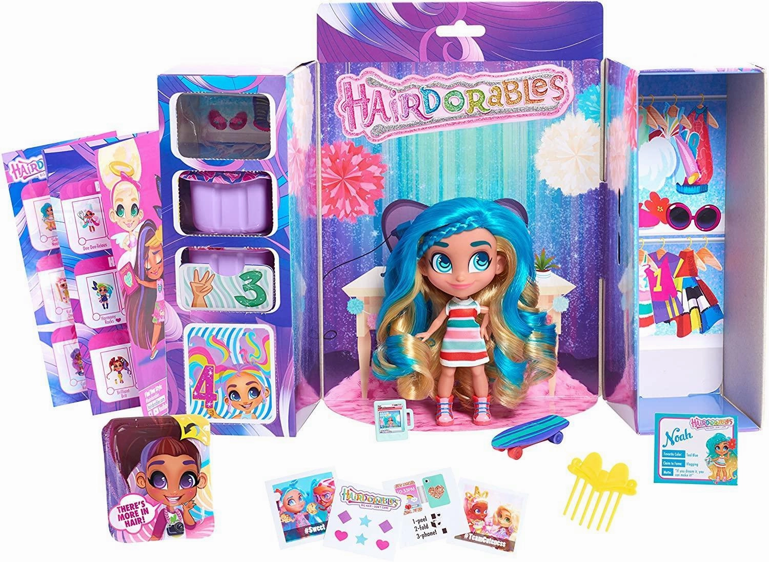 Hairdorables ?\ Collectible Surprise Dolls and Accessories: Series 1 Desktop Statue