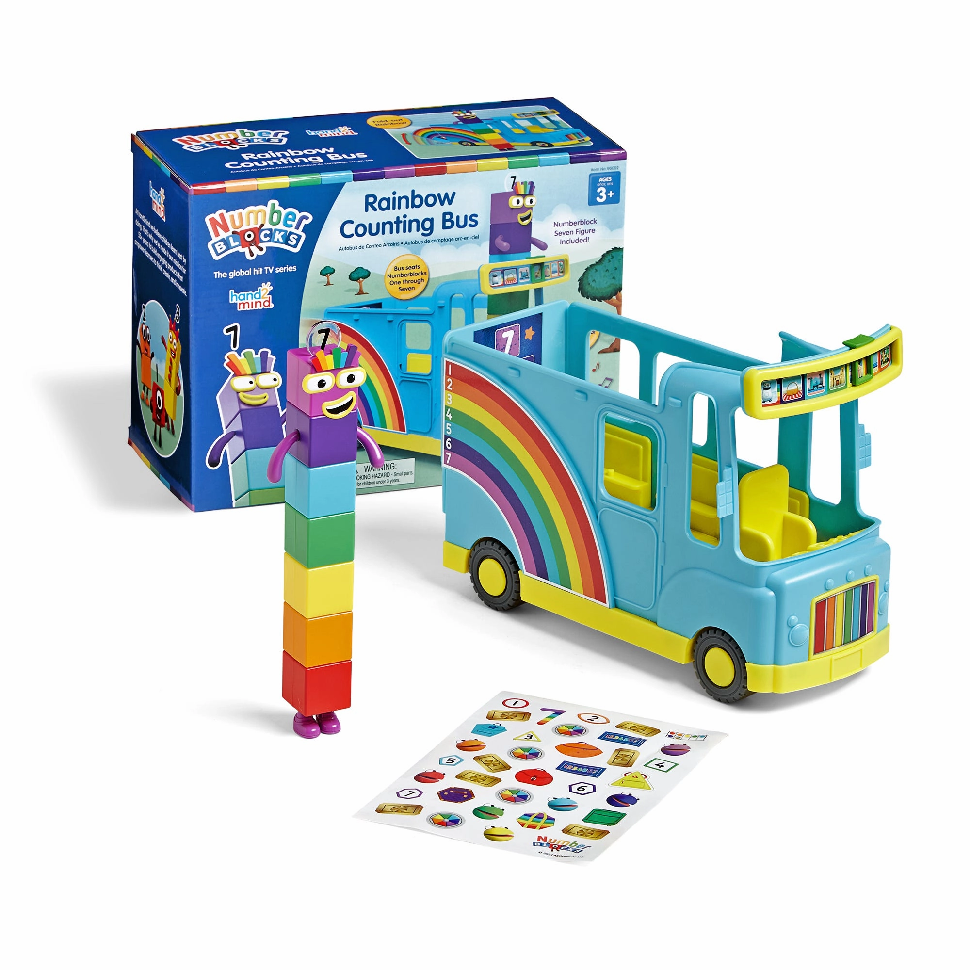 Frightening Supplies Hand2Mind Numberblocks Rainbow Counting Bus