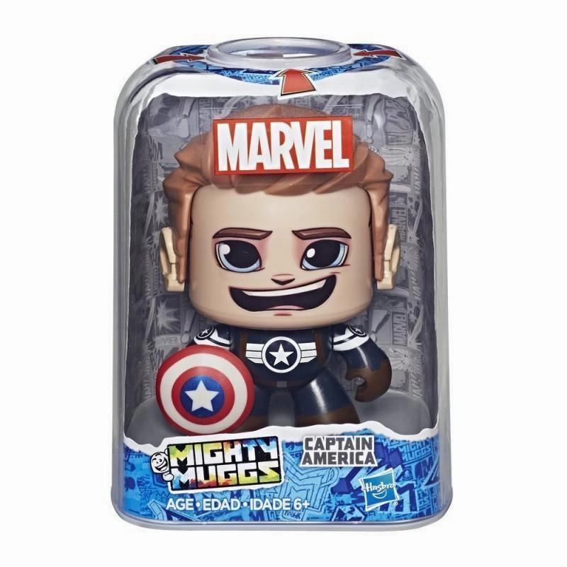 Hasbro Marvel Mighty Muggs Captain America Multicolor Design Small Apparatu
