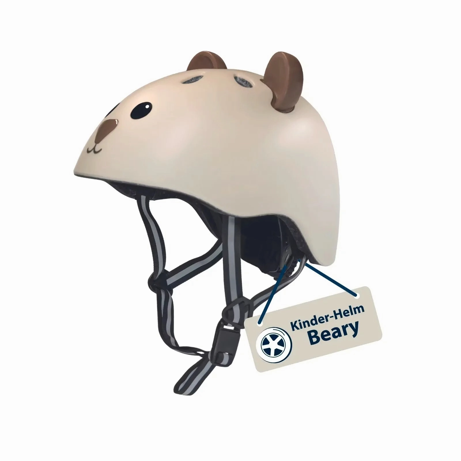 Hudora Children's Helmet Beary, Mocha, Size 48?C52 Haunted Decorations