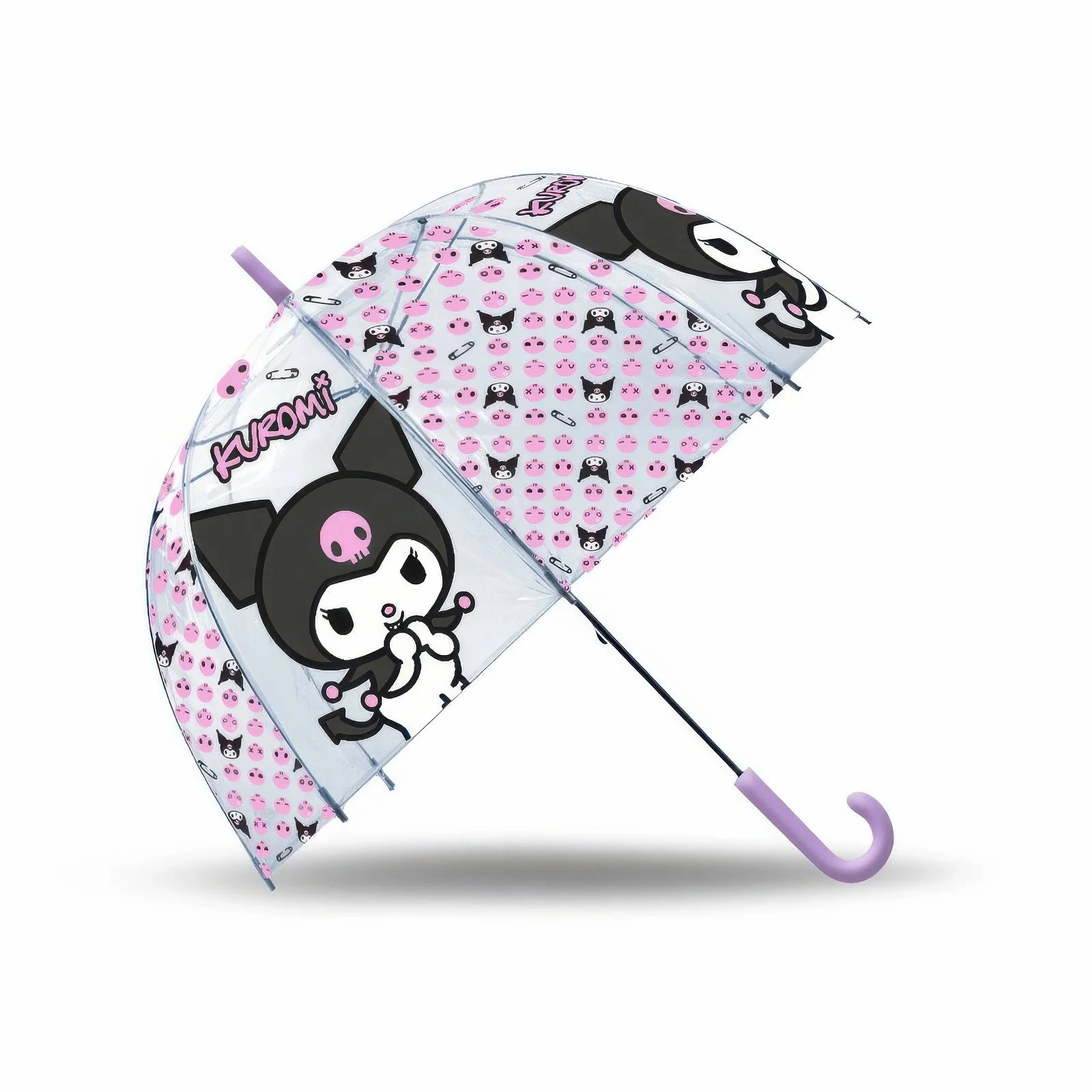 Spooky Supplies Wicked Ornaments Hello Kitty Kuromi Umbrella 46cm