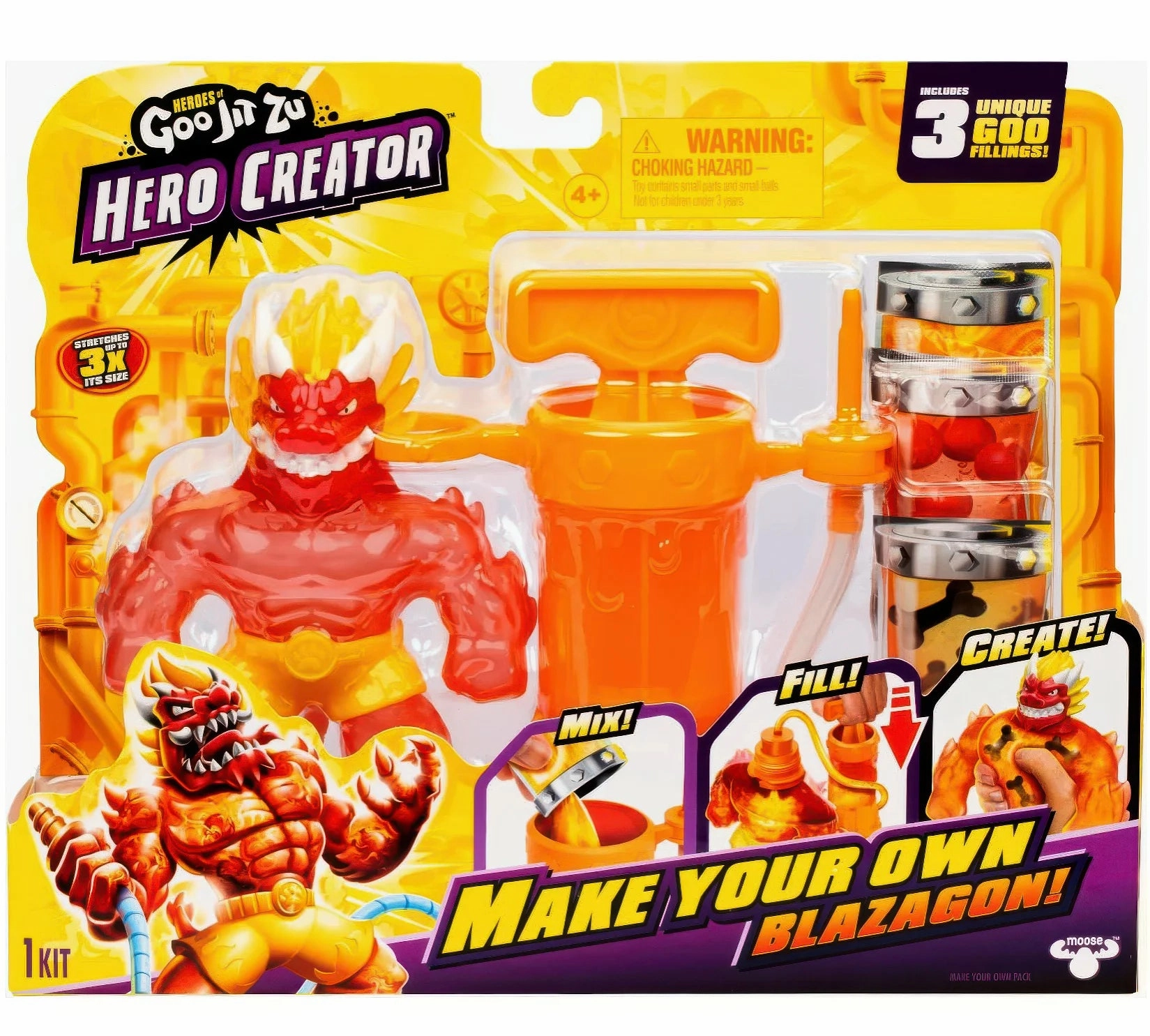 Gentle Creator Heroes of Goo Jit Zu Hero Creator Blazagon