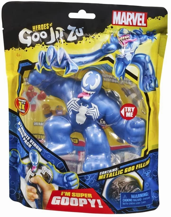 Tiny Ghost Heroes Of Goo Jit Zu Marvel Superheroes - Metallic Venom