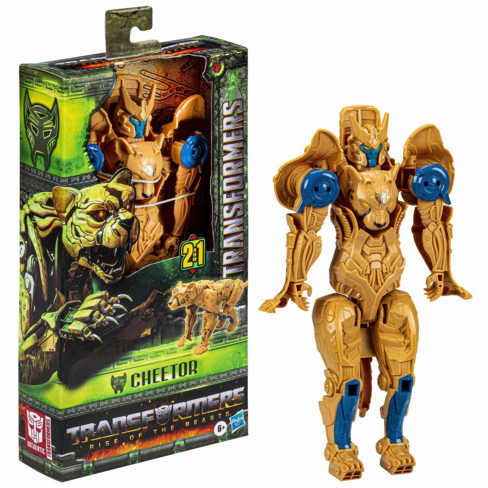 Transformers Movie 7 Rise of the Beasts Titan Changers Cheetor Compact Form