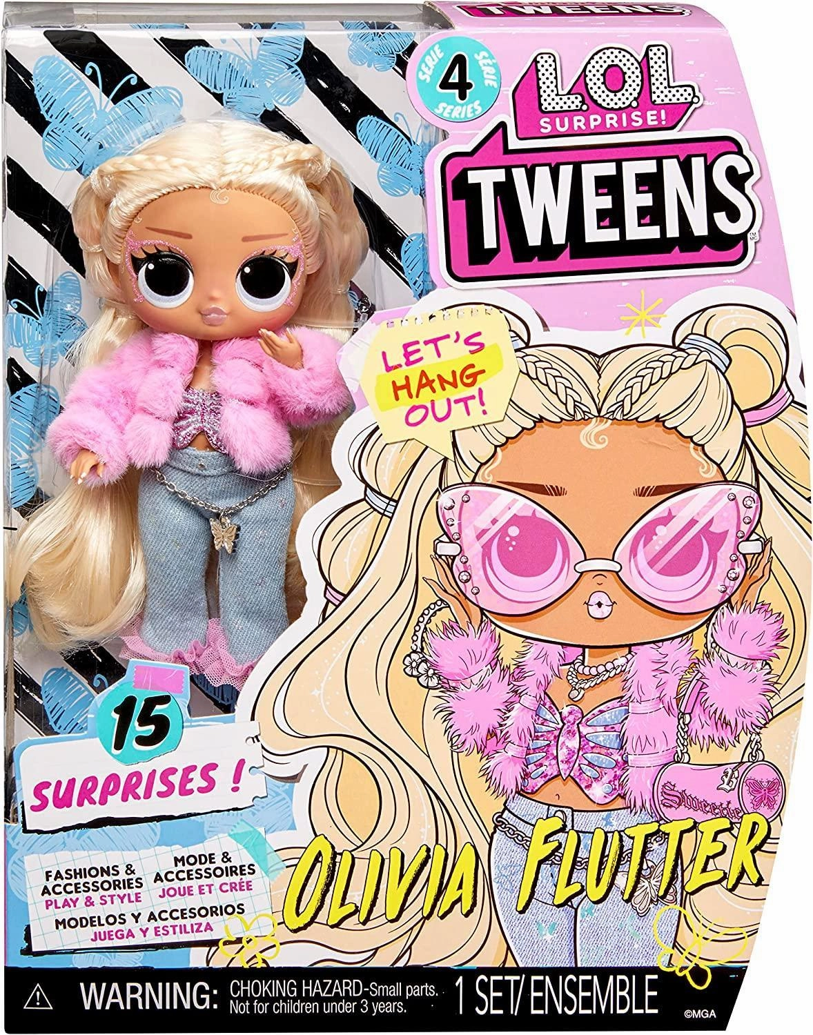 Summer Toy Passionate Pursuit LOL Surprise Tweens Doll Olivia Flutter Fashion Doll