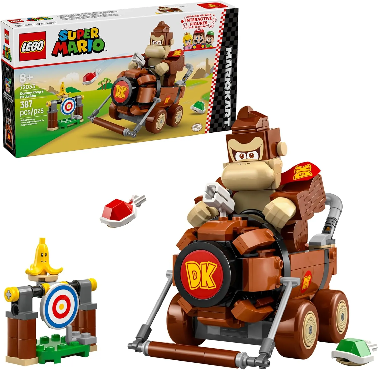 Coastal Decor Lego 72033 - Super Mario Donkey Kong & DK Jumbo