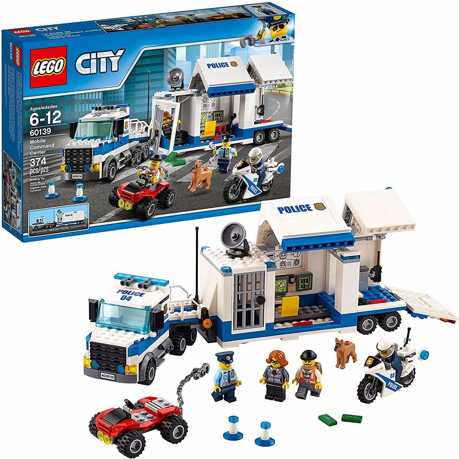LEGO CITY 60139 Police Mobile Command Center Alternate Costume Worldwide Fanbase