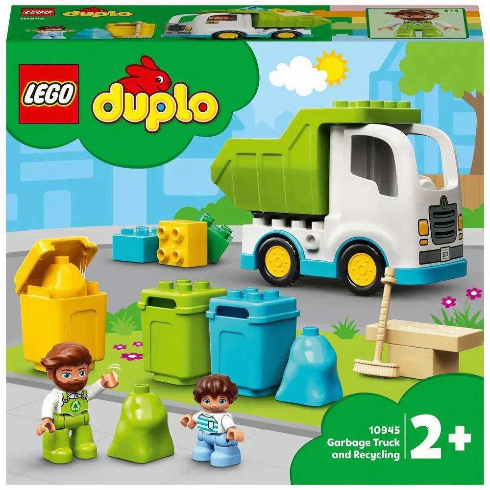LEGO DUPLO 10945 Town Garbage Truck & Recycling Toddlers Toy Fan Favorite