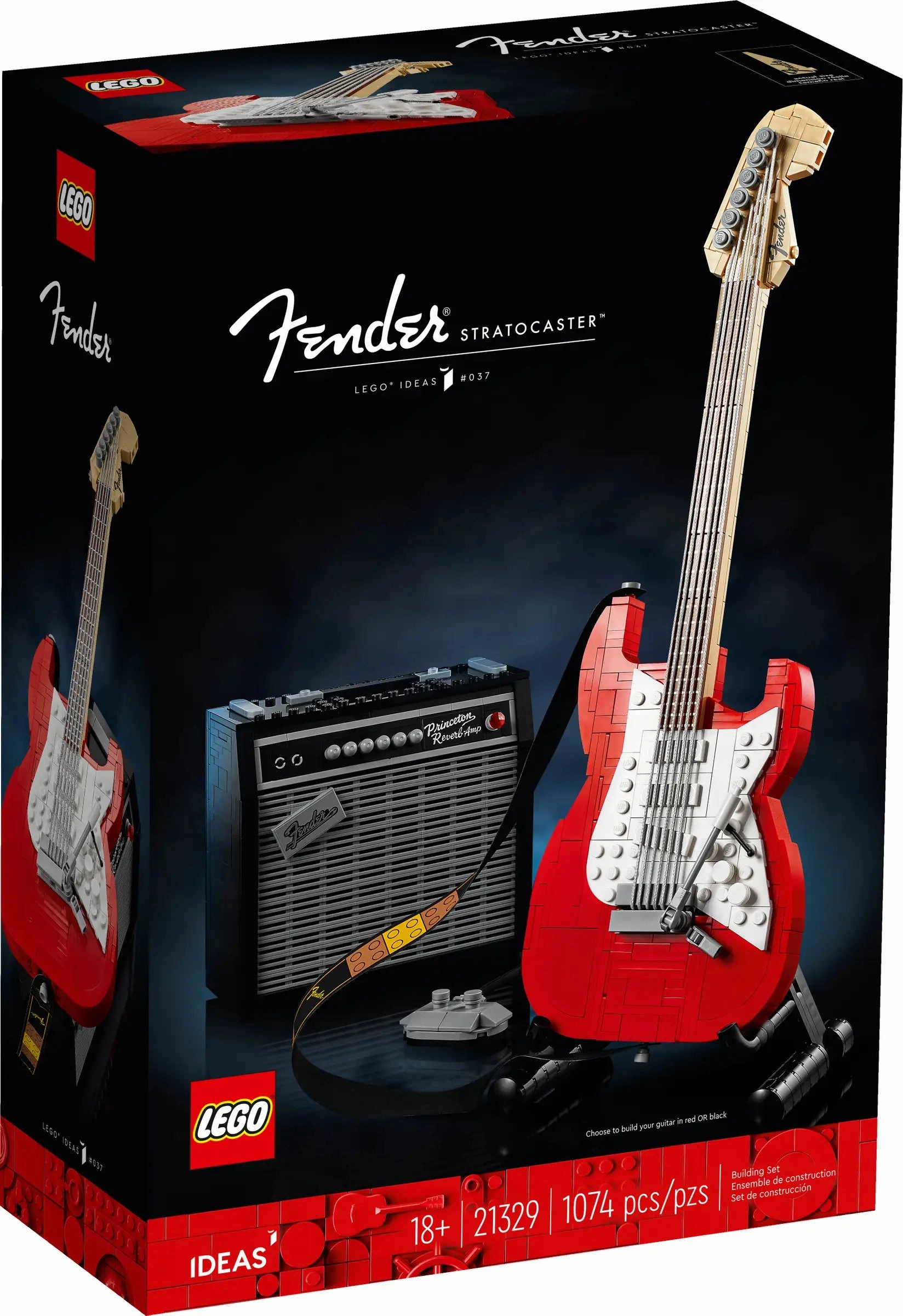 LEGO IDEAS 21329 Fender? Stratocaster? Anime Model Posable Model