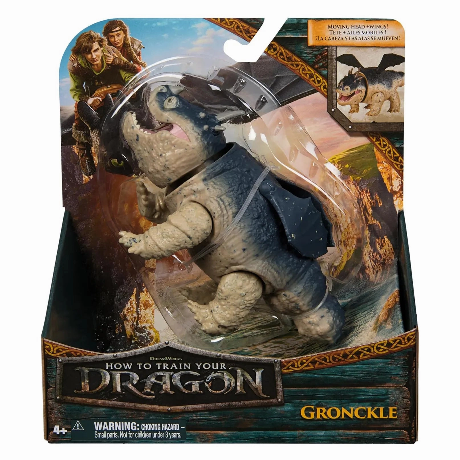 How to Train Your Dragon: Gronckle 9-inch Action Figure Ocean Breeze Retailer Network