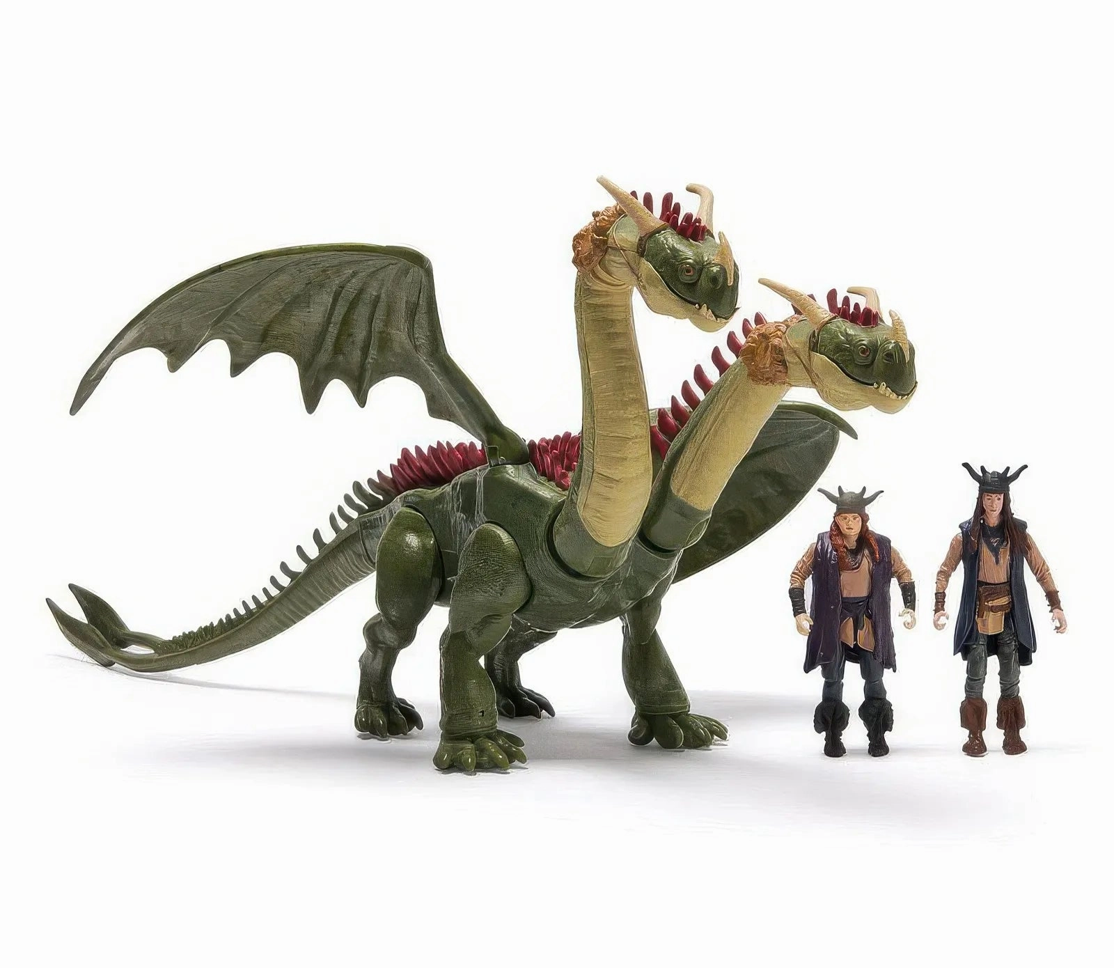 Holiday Theme How to Train Your Dragon Zippleback with Twins Figure