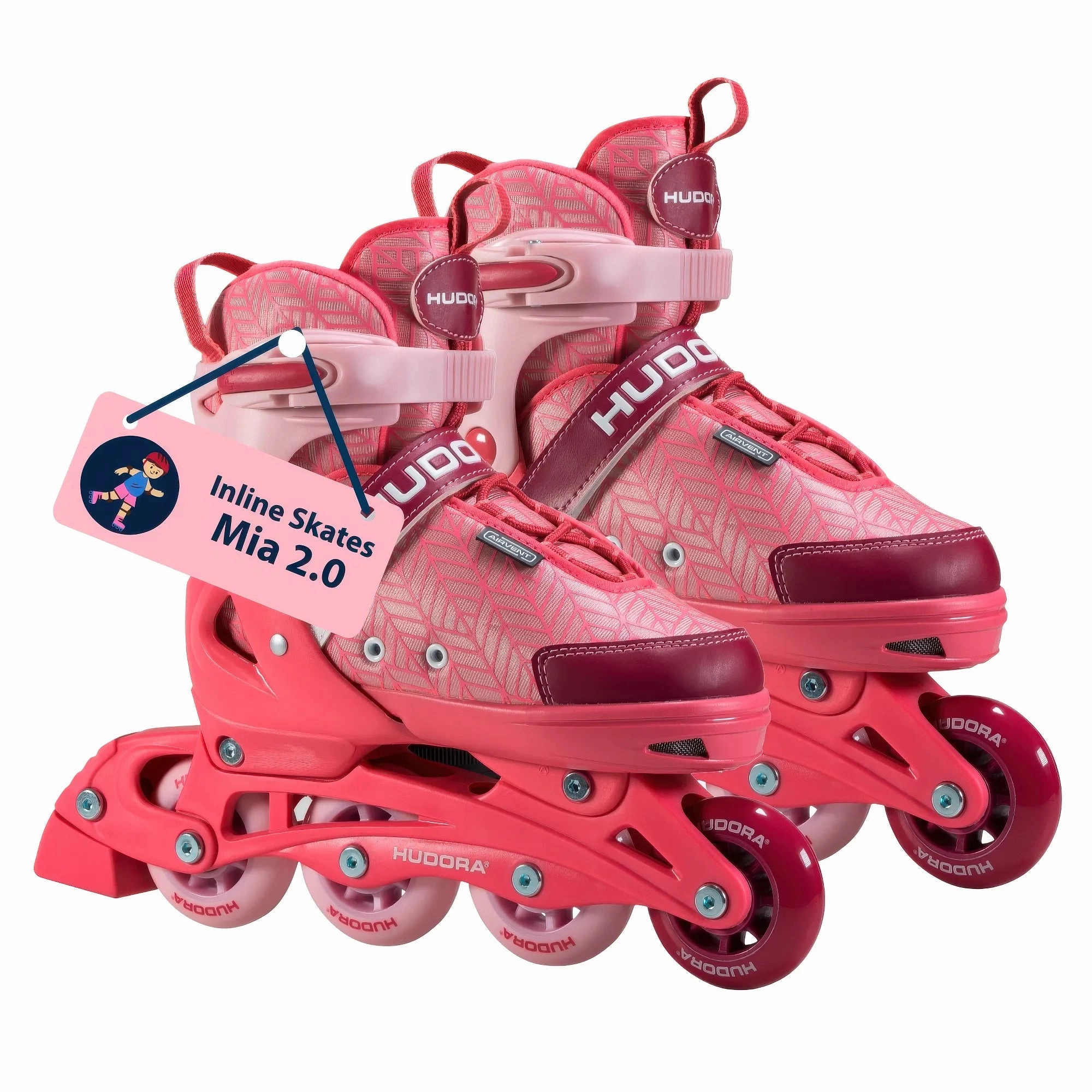 Whimsical Lights Hudora Inline Skates Mia 2.0 Pixie Size 37-40