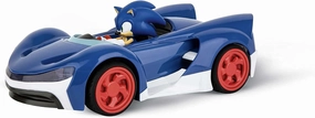 Posable Hero Carrera RC 2.4 GHz Sonic The Hedgehog 1:20 Scale Car