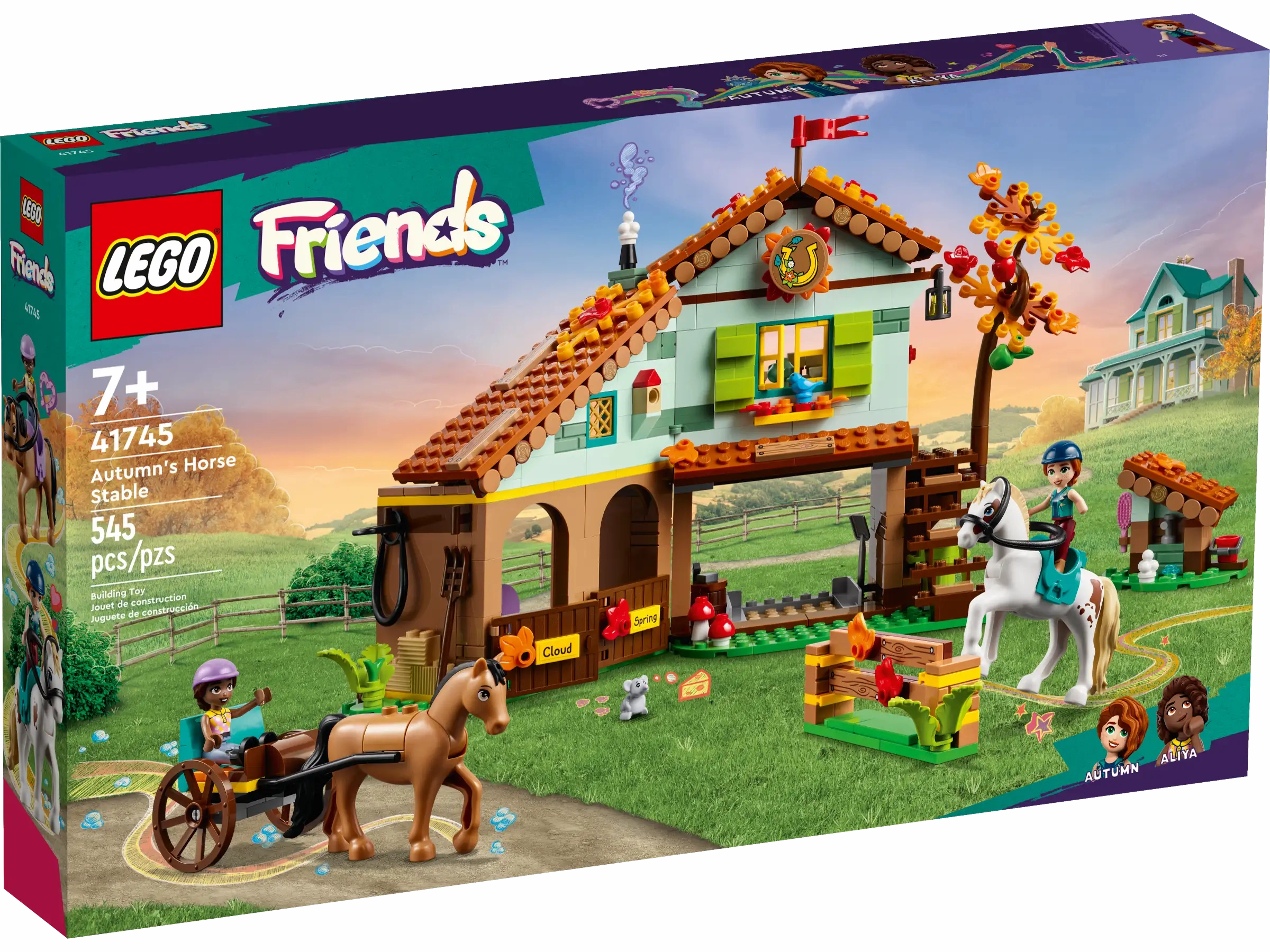 Buildable Figure app connected LEGO FRIENDS 41745 Autumn's Horse Stable