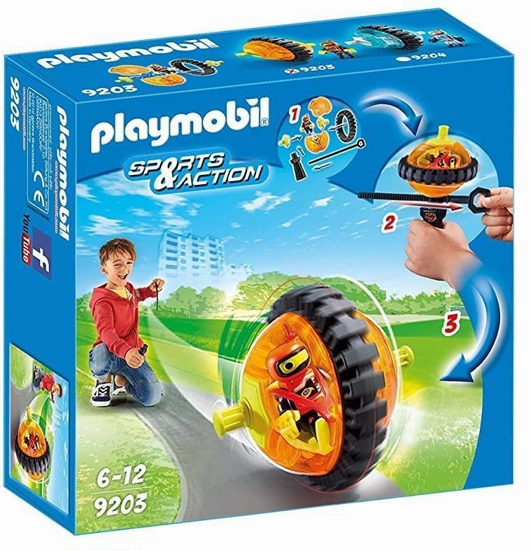 Passed Down Limited Statue PLAYMOBIL Sports & Action Speed Roller "Orange" 9203