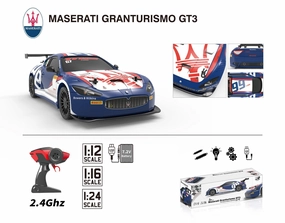 Maserati GranTurismo GT3 Remote Control Racing Car 1:16 Scale Passed Down