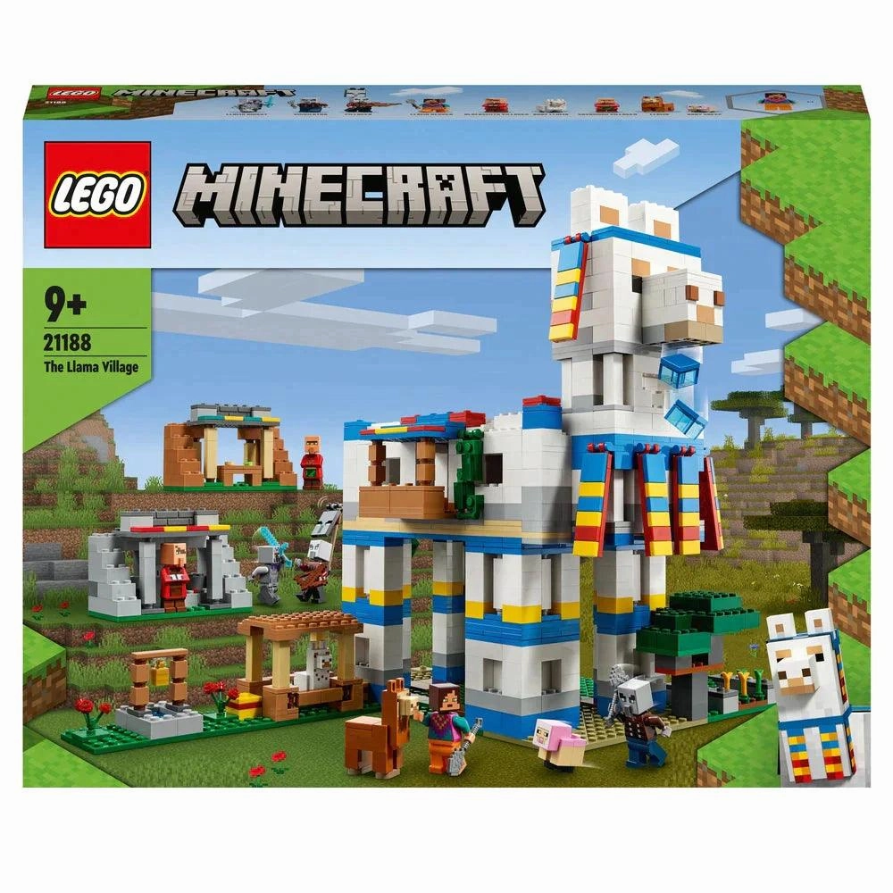 LEGO MINECRAFT 21188 The Llama Village Vintage Collectible