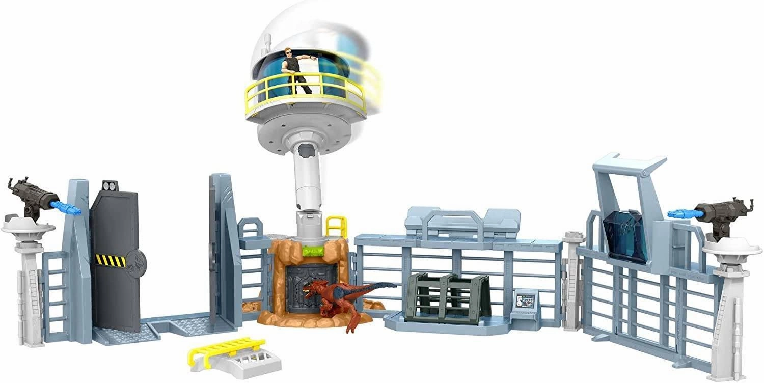 Jurassic World Dominion Outpost Chaos Dinosaur Playset Limited Toy Modern Technique
