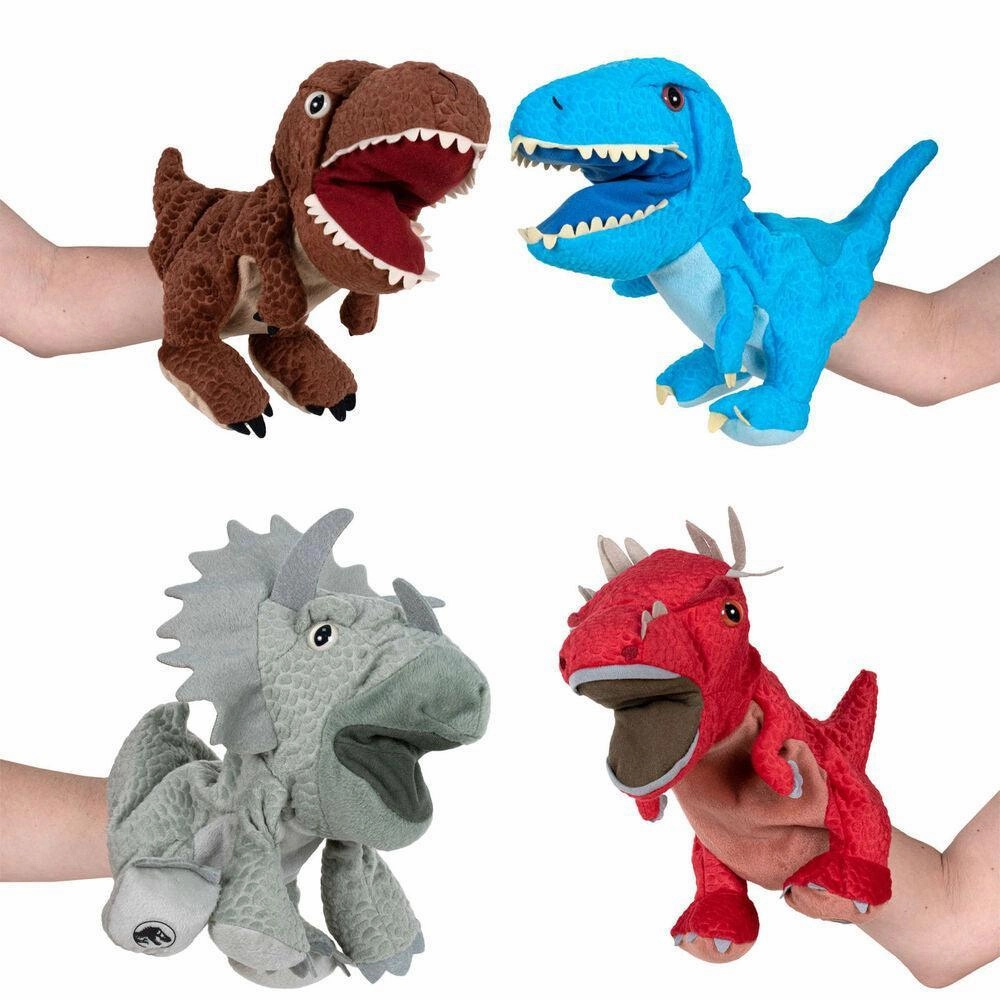 Forest Animal Jurassic World Hand Plush Puppet 25cm - Assorted