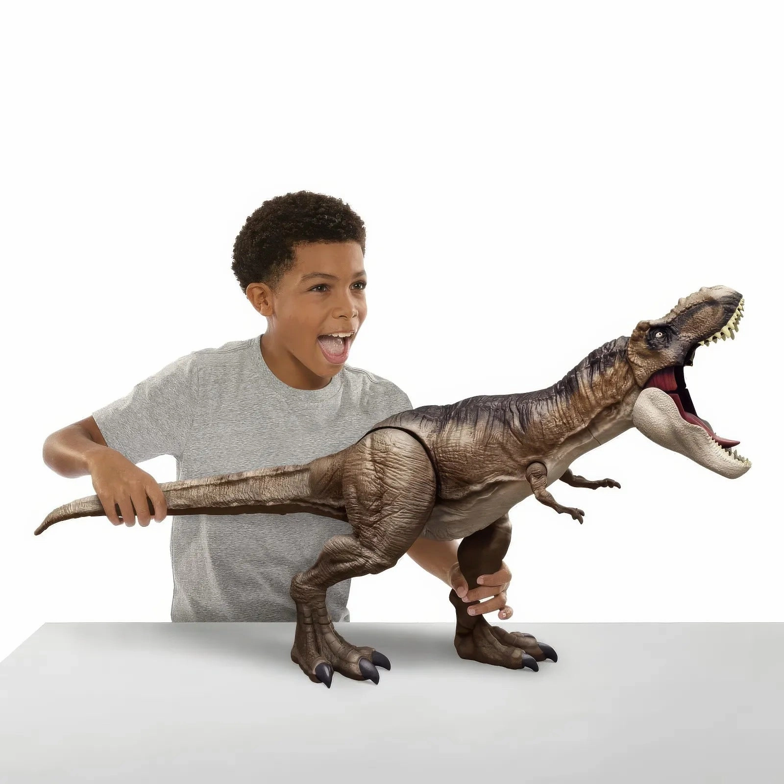 Jurassic World Super Colossal Tyrannosaurus Rex Dinosaur Figure Top Maker