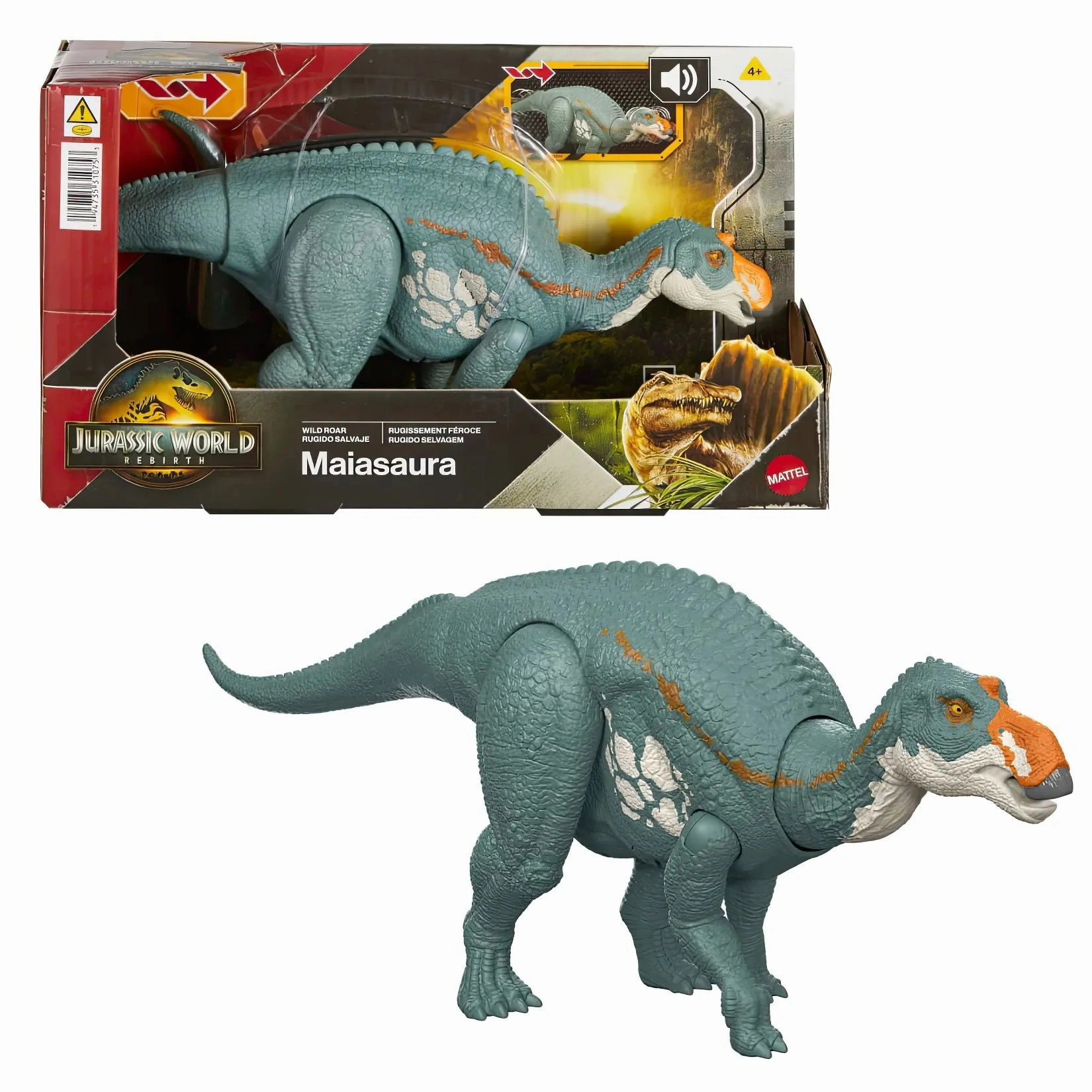 Jurassic World Wild Roar Maiasaura Dinosaur Toy Chibi Figure