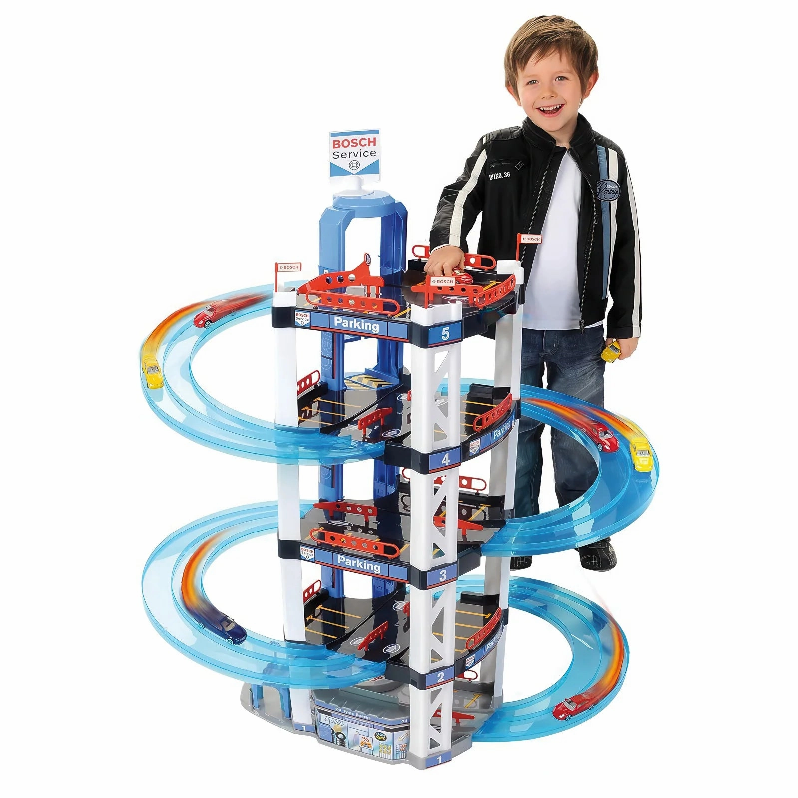 Klein Bosch 2813 Giant Car Service Multi-Storey Car Park Ready to Ship