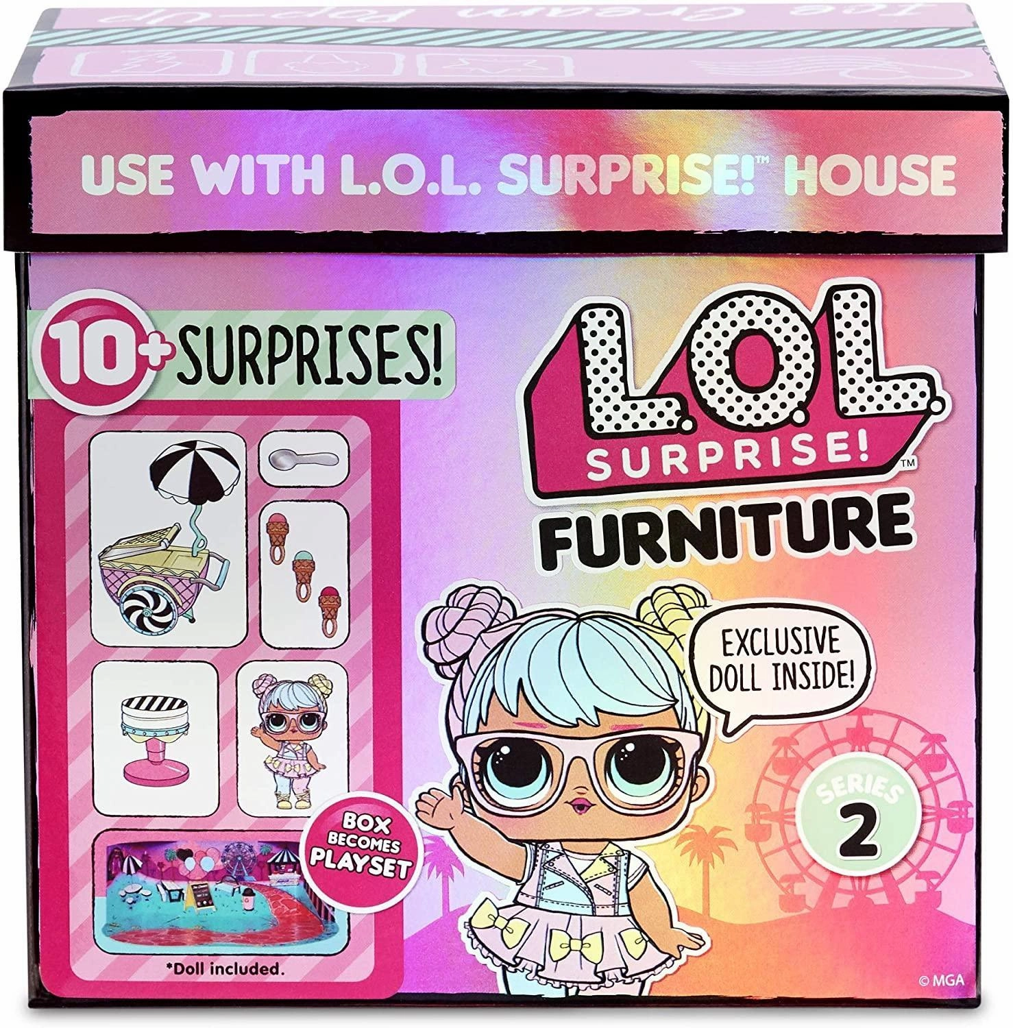 Future Antique Gothic style L.O.L. Surprise! 564911E7C Furniture Ice Cream Pop Bon & 10+ Surprises