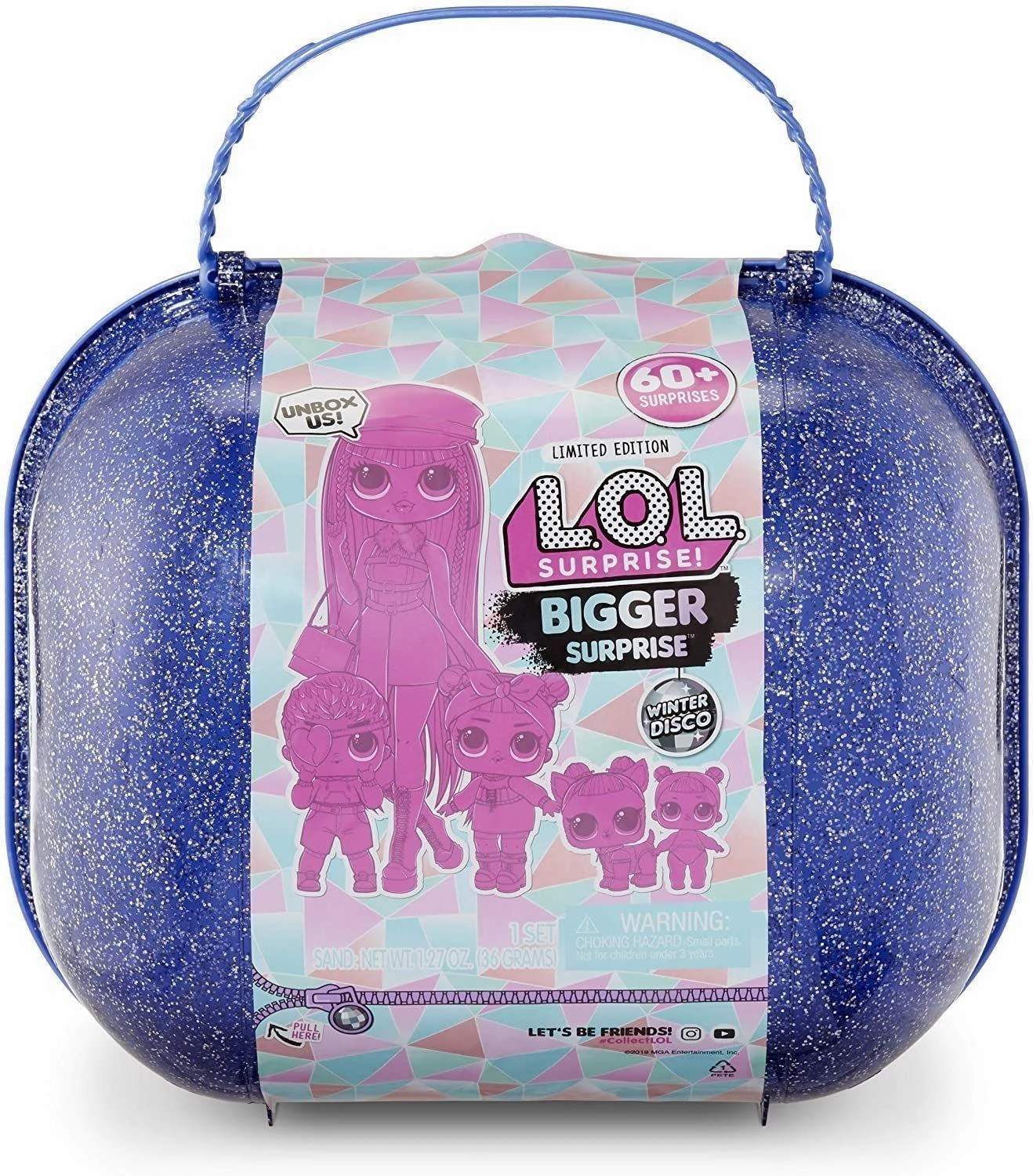 Robot Hero L.O.L. Surprise! Bigger Surprise Winter Disco with Exclusive O.M.G. Doll