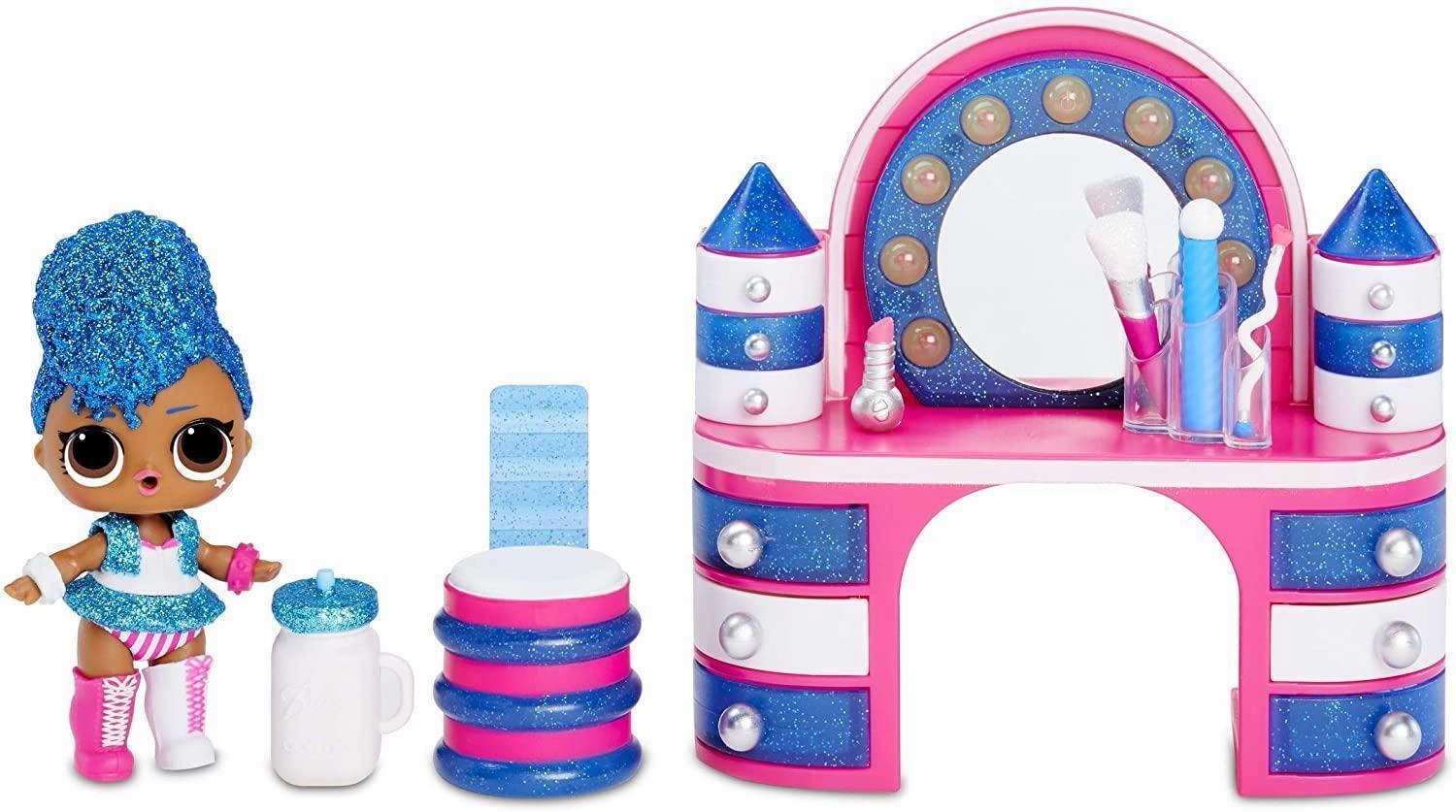 Anime Statue Licensed Product L.O.L. Surprise! Furniture Backstage with Independent Queen & 10+ Surprises