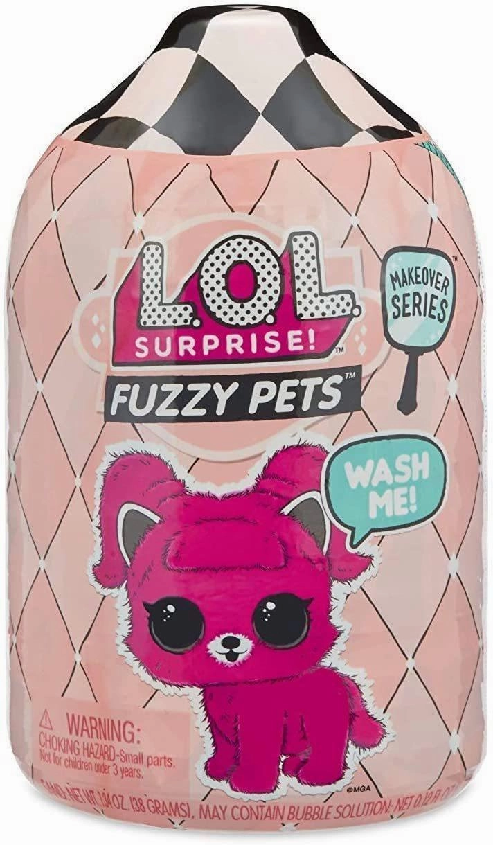 L.O.L. Surprise! Fuzzy Pets with Washable Fuzz & Water Surprises Shelving Ornament
