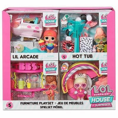 L.O.L. Surprise! House of Surprises Furniture Playset Streaming Decor