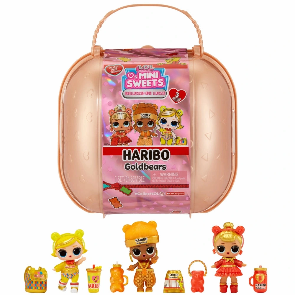 Detailed Statue L.O.L. Surprise! Love Mini Sweets Haribo Goldbears Deluxe Dolls and Accessories