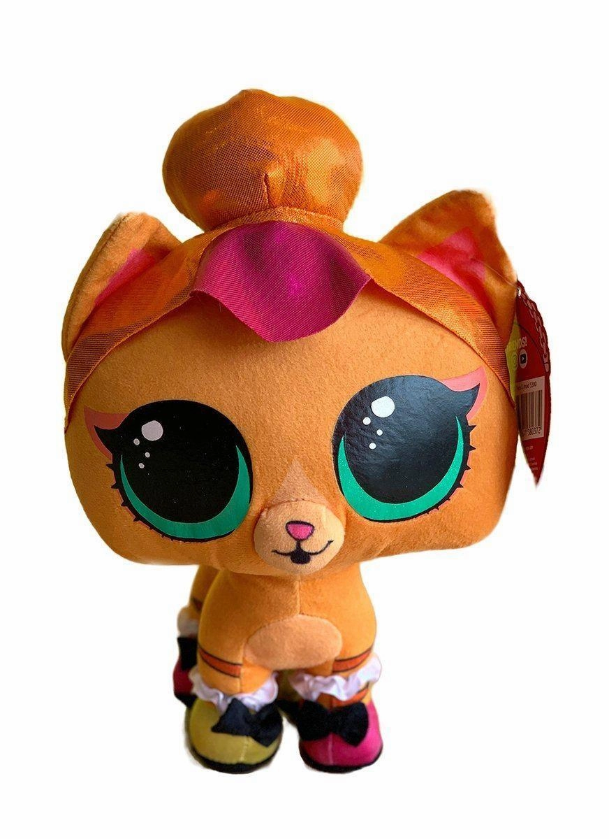 L.O.L. Surprise! Pets Lets Be Friends Soft Toy - Orange She Shed PVC Figure