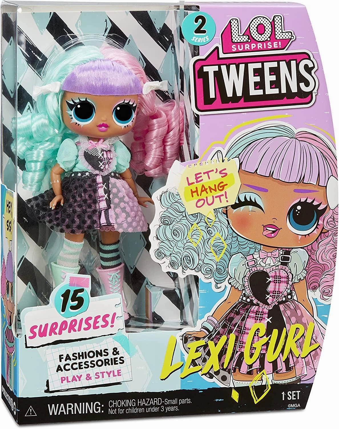 Display Piece L.O.L. Surprise! Tweens Series 2 Lexi Gurl Fashion Doll