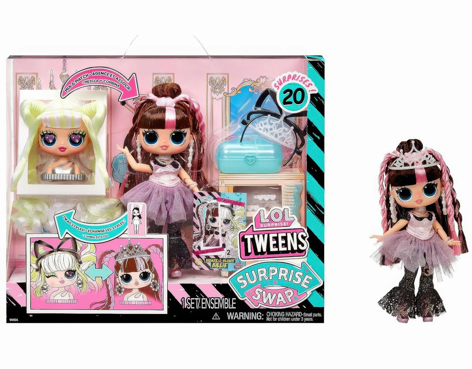 L.O.L. Surprise Tweens Swap Fashion Pop Doll - Blonde Billie Party favor Urban Art